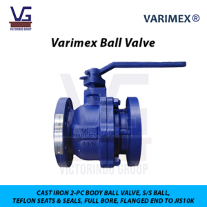 Varimex Body Ball Valve 2-PC Cast Iron